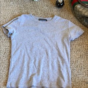 Brandy Melville grey top